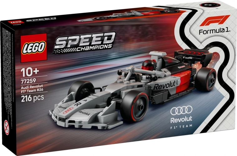 LEGO Speed Champions – závodní vůz AUDI Revolut F1 Team R26