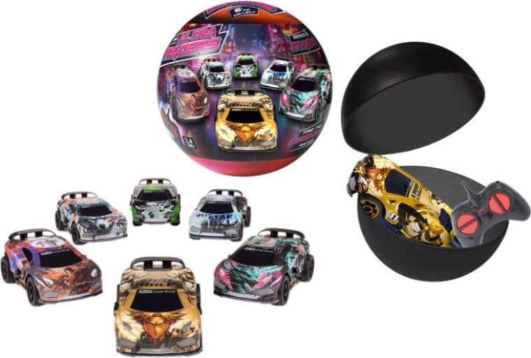 Revell RC Ultra Racers series 1 itasha – mini závodní auto v kapsli