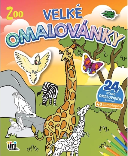 Velké omalovánky Zoo
