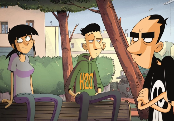 Puzzle CLEMENTONI Netflix: Tenhle svět mě nedostane (Zerocalcare III) 1000 dílků