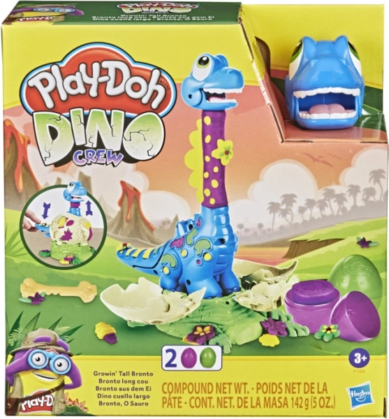 Plastelína PLAY-DOH Vylíhnutý dinosaurus Bronto