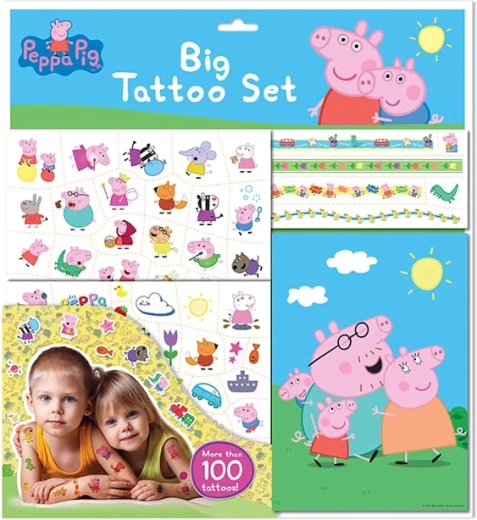 Velká sada tetování Prasátko Peppa