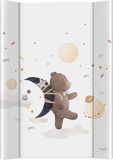 Ceba Baby dvoustranná přebalovací podložka s pevnou deskou 50 × 70 cm ultra light galactic travel