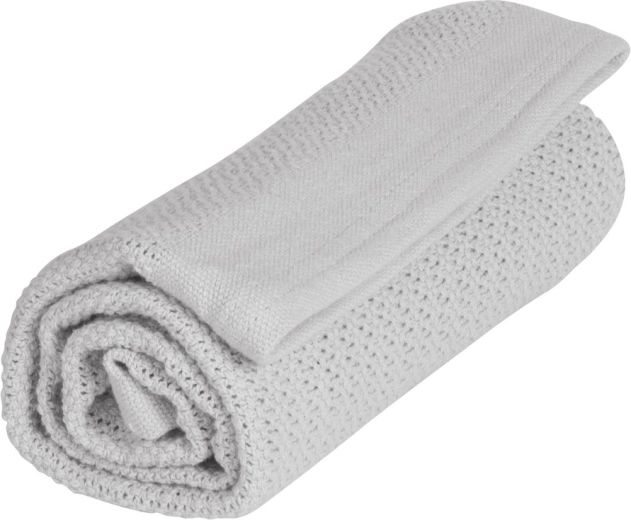 Vinter & Bloom deka Soft Grid Organic dove grey