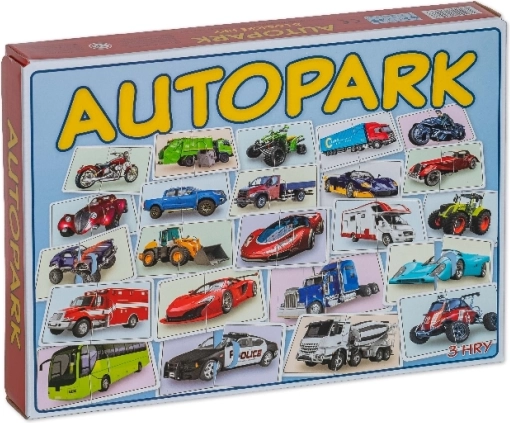 Naučně-logické hry Autopark pro děti