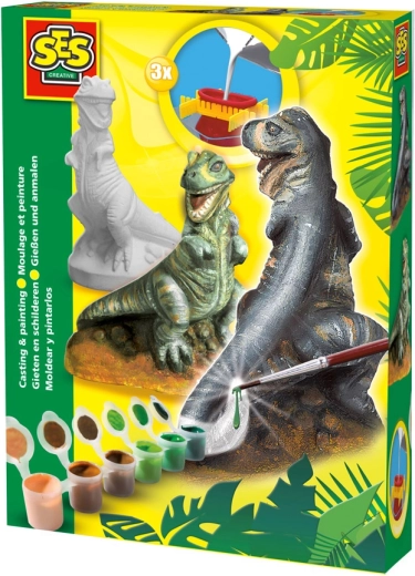 SES Creative odlévání a malování T-rex