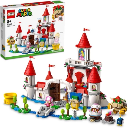 Lego super mario rozšiřující set – peachin zámek (71408)