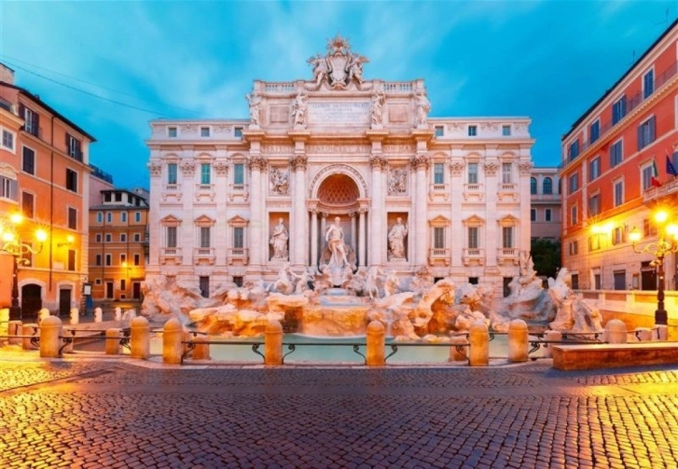 Puzzle Fontána di Trevi, Řím – 1000 dílků
