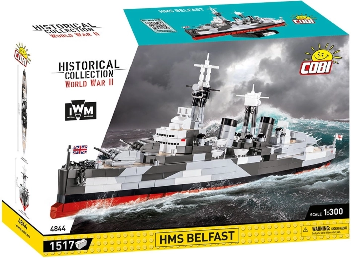 Cobi HMS Belfast (IWM) 1:300 stavebnice válečné lodi