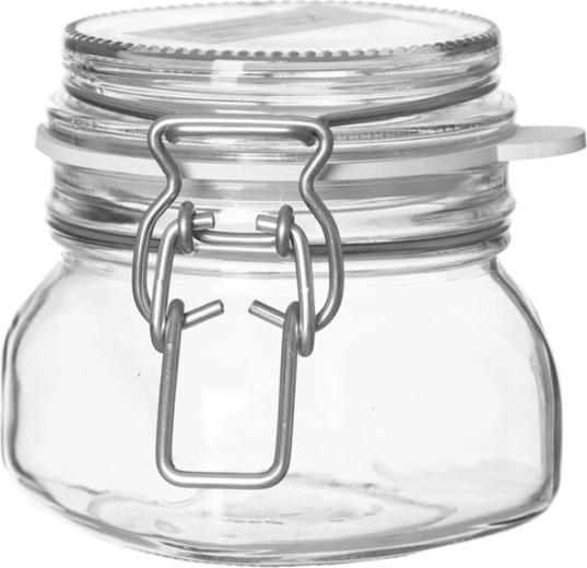 Skleněná dóza s klipovým uzávěrem Gothika 0,3 l