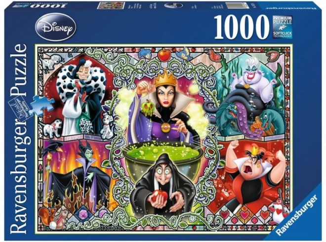 Ravensburger puzzle Disney: Zlé ženy 1000 dílků