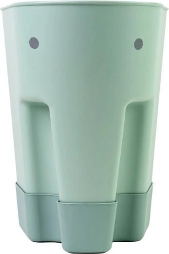 Shnuggle Ellie úložný košík na hračky do vany eucalyptus green - 1 kus