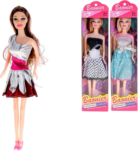 Kloubová módní panenka 29 cm v dárkové krabičce