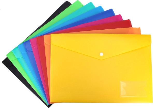 Složka s drukem z měkkého plastu