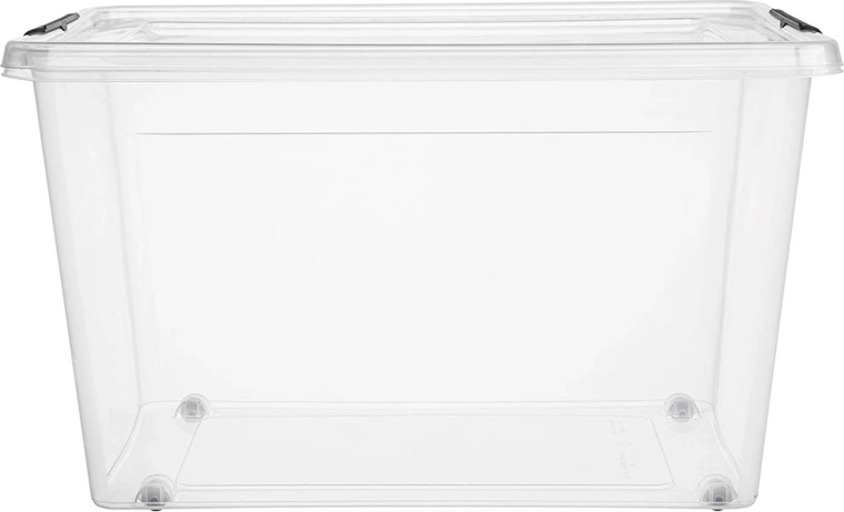SimpleStore úložný box s víkem a kolečky 60 l