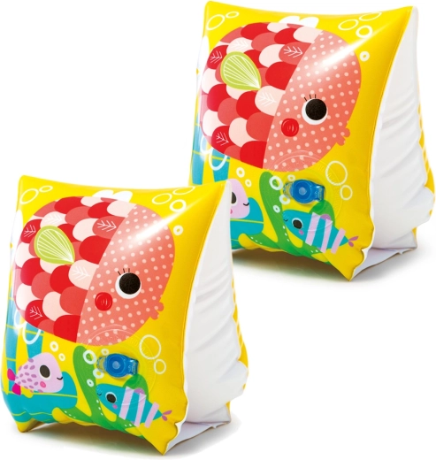 Nafukovací rukávky s rybkami 23 × 15 cm INTEX