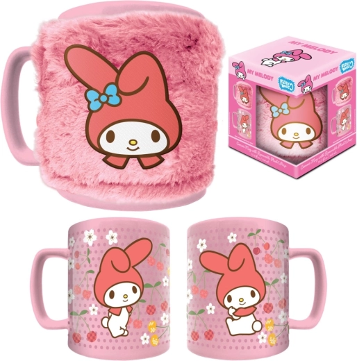 Sanrio My Melody keramický hrnek s textilním návlekem