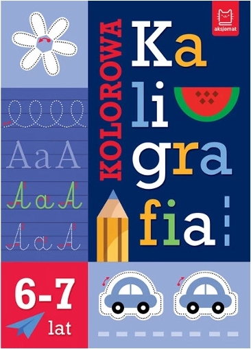 Barevná kaligrafie pro děti 6–7 let