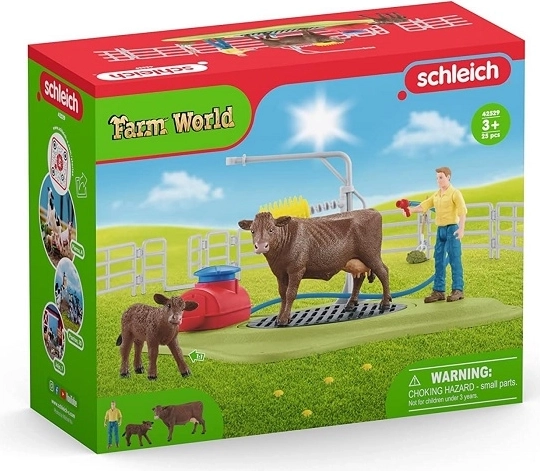 Schleich Farm World mycí koutek pro dobytek