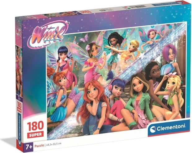 Clementoni puzzle Winx 180 dílků