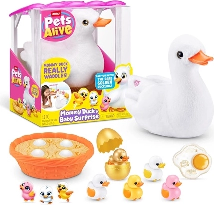 ZURU Pets Alive mama kachna s překvapením