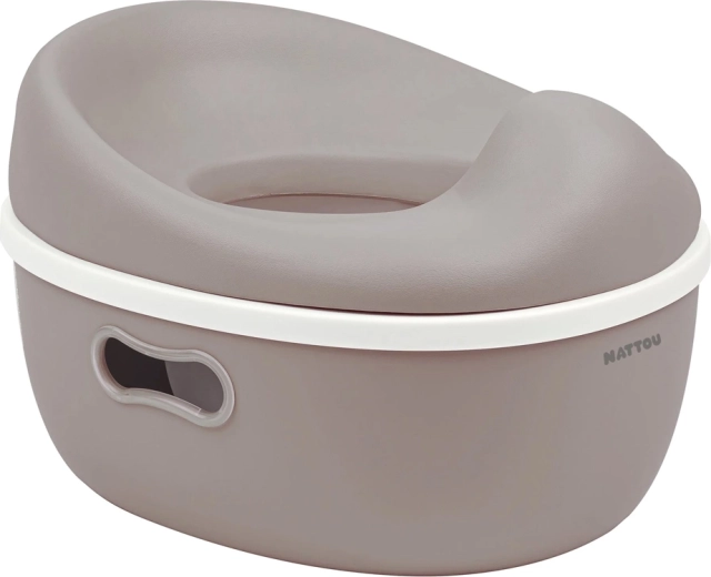 Nattou učicí nočník 3v1 Potty taupe