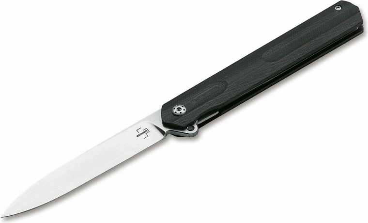 Böker Plus Kyoto pánský kapesní nůž, černý G10, čepel 8,8 cm