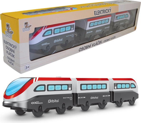 Babu elektrický osobní vláček – sada 3 ks