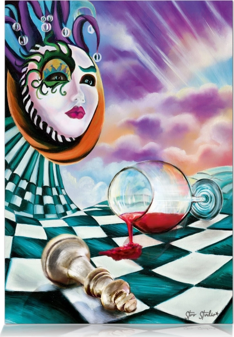 STAR puzzle šach mat – 1000 dílků