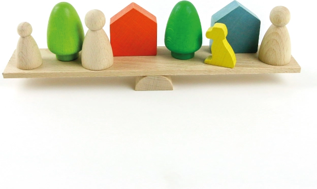 Milaniwood Give Me Five dřevěná logická hra pro 2 hráče