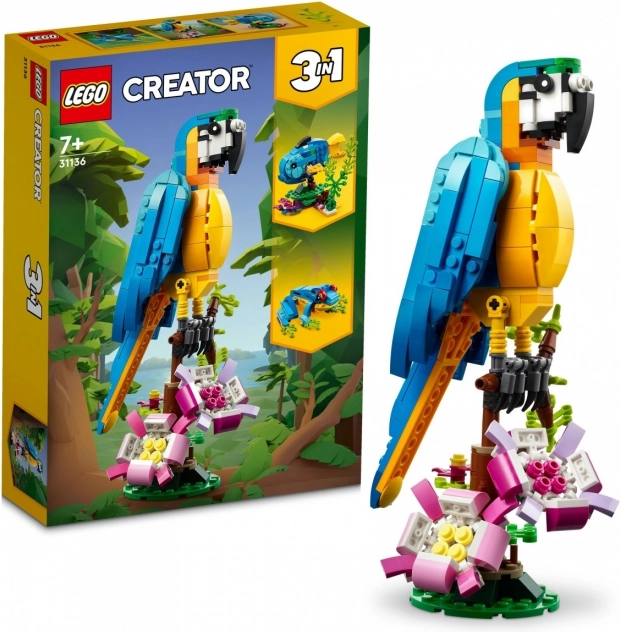 LEGO® Creator 3 v 1 31136 Exotický papoušek