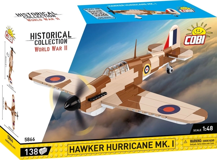COBI Hawker Hurricane Mk. I 1:48 stavebnice letadla (2. světová válka)
