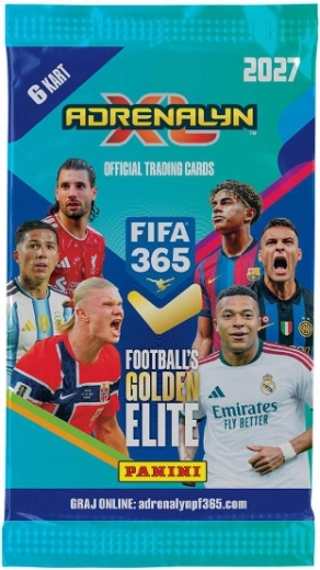 Panini FIFA 365 Adrenalyn XL 2027 sběratelské karty v sáčku - 1 kus