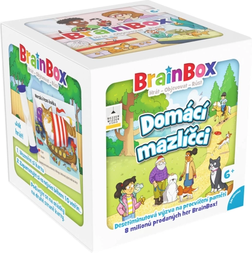 Asmodee BrainBox domácí mazlíčci