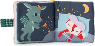 Textilní knížka s kousátkem dráček joe od lilliputiens