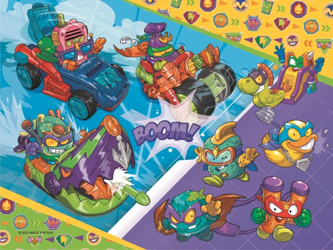 Puzzle SuperThings: parta super špiónů 30 dílků