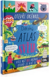 Dětský atlas světa s okénky a plakátem