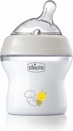 Chicco kojenecká antikoliková láhev Natural Feeling 150 ml neutrální 0m+