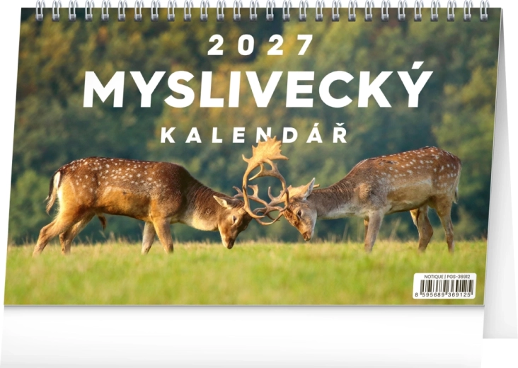 Notique stolní myslivecký kalendář 2027