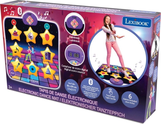 Lexibook Bluetooth svítící taneční podložka