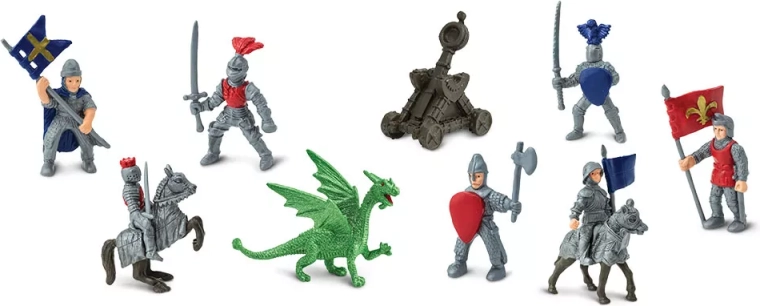 Safari Ltd. rytíři a draci – sada figurek
