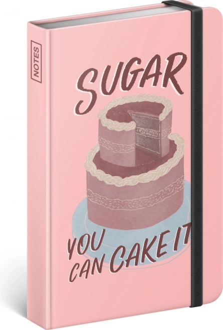 Linkovaný zápisník studio tabletters sugar 11 × 16 cm, 172 stran