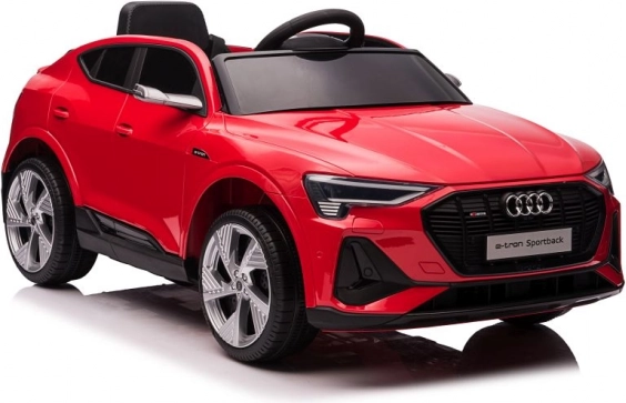 Elektrické autíčko AUDI e-tron, červené