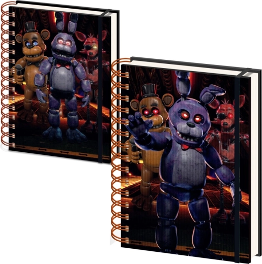 Five Nights At Freddy’s 3D kroužkový blok A5 Jump