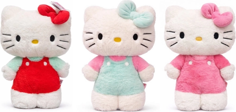 Hello Kitty plyšová hračka fluffy 40 cm