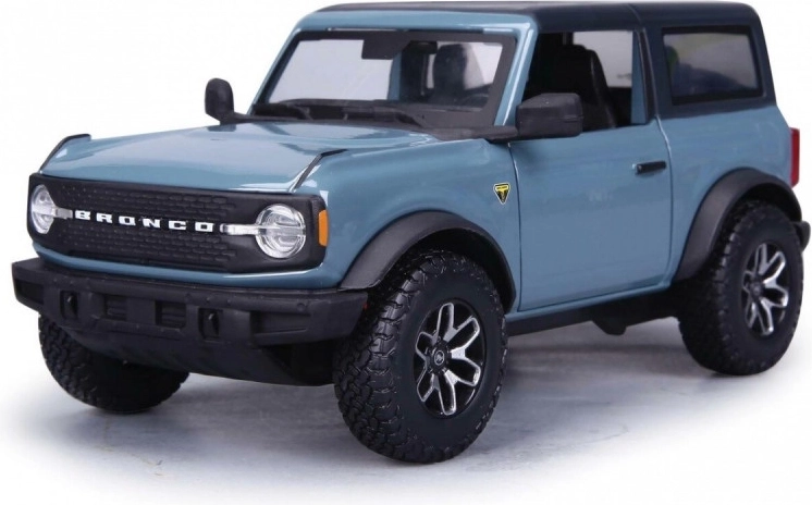 Maisto Ford Bronco 2021 kovový model 1:24 oranžová metalíza