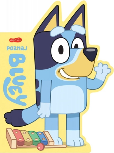 Poznaj Bluey - kartonová kniha ve tvaru pejska