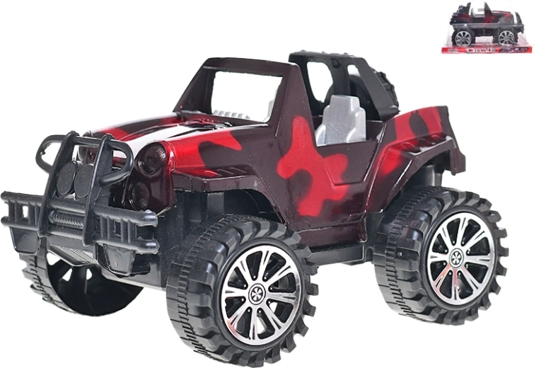 Terénní auto se setrvačníkem 19 cm