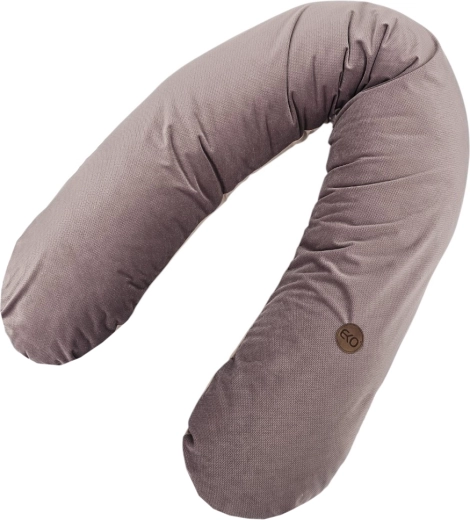 EKO kojicí polštář bavlněný Velvet dark pink 180 cm – Dark Pink