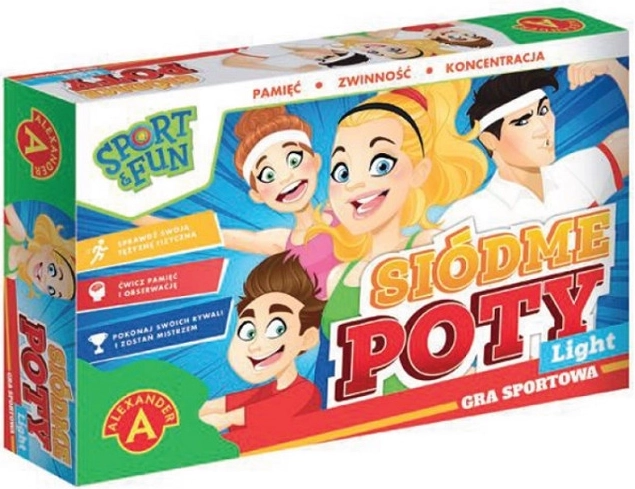 Sport & Fun Siódme Poty Light – rodinná pohybová stolní hra